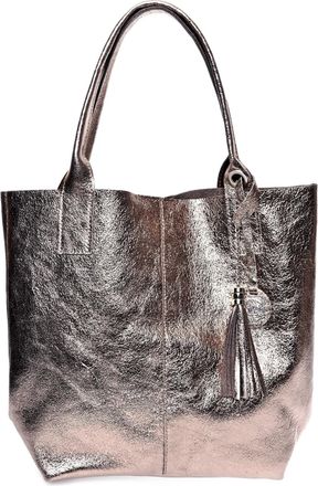 Roberta M Brons Rundleer Tas