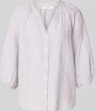 Selected Relaxed Fit Hemdbluse Leinen-Baumwoll-Mix Modell ALBERTA in Taupe, Gr&ouml;&szlig;e 34