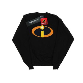 Disney Heren The Incredibles Logo Sweatshirt (Zwart)