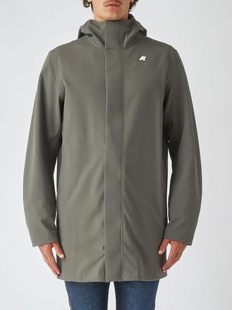 K-Way Giacca a vento Marlyn in tessuto tecnico stretch con cappuccio