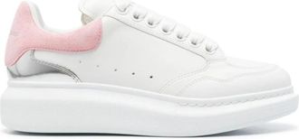 Alexander McQueen Oversized Sneaker - Dames - Sneakers - Roze - 41 EU - Leer - Schoenen