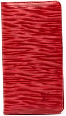 Louis Vuitton Pre-owned Wallets, female, Red, Size: ONE SIZE Pre-owned Long Wallet (bi-fold)