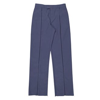 Ferragamo Ferragamo Contrast Piping Straight-Leg Trousers, Brand Size 46 (Waist Size 30)