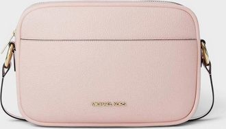 Michael Kors Womens Pebbled Leather Camera Crossbody Bag Rose - Pink - Size: O/S
