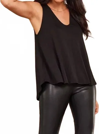 La Made Grace Tank In Black