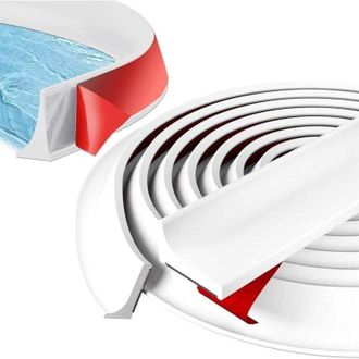 OEM [mai Usato]striscia Sigillante In Silicone Da 1 M Per Piatto Doccia, Bordo Lavabo, Soglia, Bagno, Cucina, Piano Di Lavoro