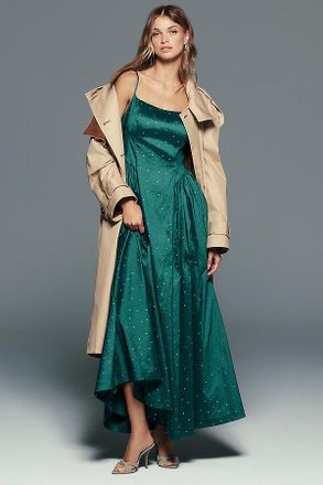 Hutch Cotton Blend Fit-and-Flare Maxi Dress