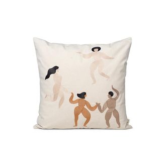 Ferm Living Free Kissen, 50 x 50 cm, natur
