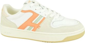 Hoff Witte Oranje Sneakers - Dames - Sneakers - Wit - 37 EU - Schoenen