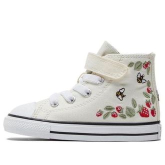 Converse (TD) Converse Chuck Taylor All Star 1V Hi White Strawberry A06848C
