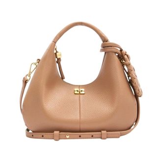 Ganni Mujer, Bolsos, Beige, Talla: ONE Size