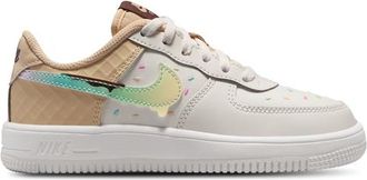 Nike Girls Air Force 1 Low - Girls Preschool Basketball Shoes White/Multi Size 10.5