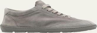 Brunello Cucinelli Mens Unlined Suede Low-Top Sneakers