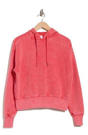 Marika Marin Oversize Fleece Hoodie in Tomato Puree at Nordstrom Rack, Size X-Large