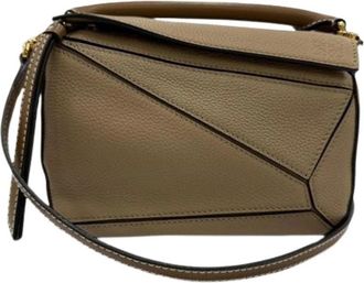 Loewe Tweedehands leren handtassen - Dames - Vintage Handtas - Bruin - ONE Size - Vintage