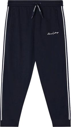 A|X Armani Exchange Sportbroek - Heren - Sweatpants - Blauw - 2XL - Polyester - Broeken