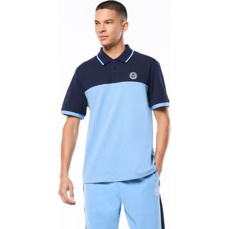 Sergio Tacchini Volo Comfort Polo in Della Robbia Blue at Nordstrom, Size Xxx-Large