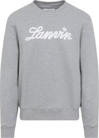 Lanvin Grey Logo Sweatshirt