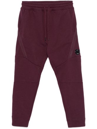 C.P. Company Lens fleece track pants - men - Cotton - M - Purple