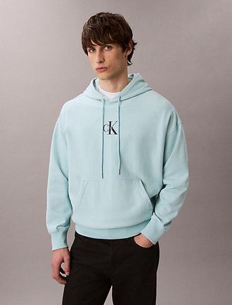 Calvin Klein Premium fleece hoodie met monologo