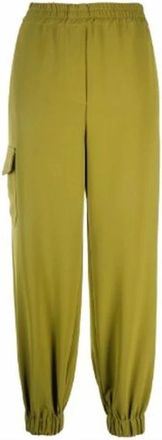 Blanca Vita Pistacia Broek - Dames - Vrijetijds broeken - Groen - XS - Polyester - Broeken