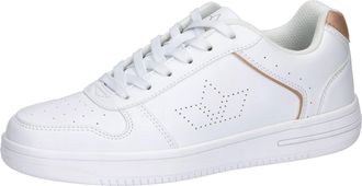 Lico Sneaker LICO Freizeitschuh Leslie, Damen, Gr. 36, weiss (wei&szlig;), Synthetik, Schuhe Sneaker