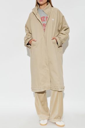 adidas Coat With Logo, Womens, Beige