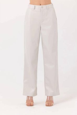 Sundays Hale Straight-Leg Pants In Alabaster
