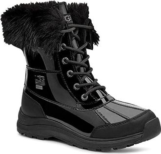 UGG Adirondack Boot III Womens Cold Weather Boots Black 1 : 5 B - Medium, Leather/Suede