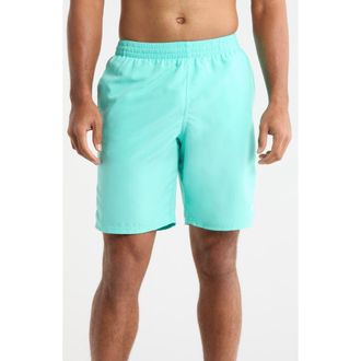 Nike 9-Inch Volley Swim Shorts in Bleached Turq at Nordstrom Rack, Size X-Large