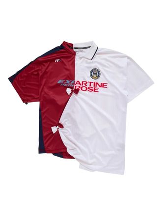 Martine Rose collage football T-shirt - White