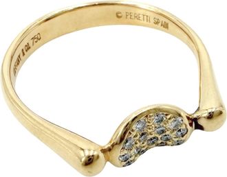Tiffany & Co. Bean Yellow Gold (18K) Band Ring (Pre-Owned)