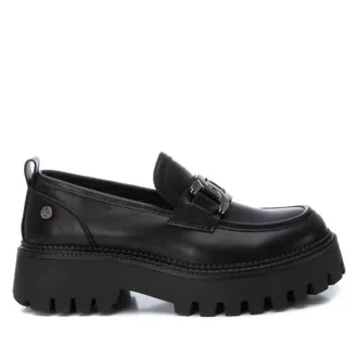 Xti Womens Moccasins Shoes In Black