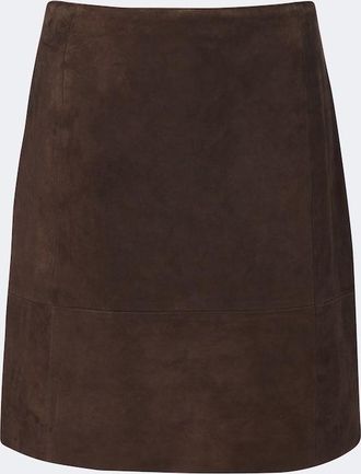 Vince Suede miniskirt
