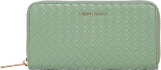 Carlo Colucci Carlo Colucci, Wallets & Cardholders, female, Green, Size: ONE SIZE Woven Style Wallet