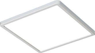 Trade Shop TrAdE Shop Traesio - Plafoniera Led Moderna Ultra Slim Quadrata 45w Ip40 Tecnologia Cct Con Switch Pq-450-3c - Bianco