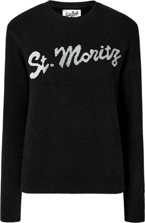 MC2 Saint Barth Maglia - Dames - Ronde hals truien - Zwart - M - Truien & Vesten