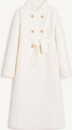 Valentino Compact Drap Coat Wo