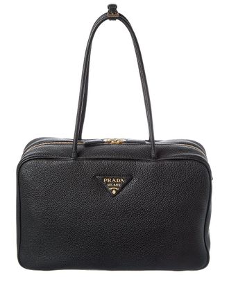 Prada Medium Leather Shoulder Bag