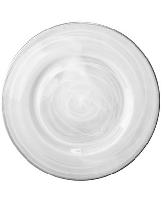 American Atelier Alabaster Charger Plate