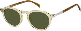Eyewear by David Beckham Premium zonnebril met eersteklas service - Heren - Zonnebrillen - Bruin - 50 MM - Accessoires