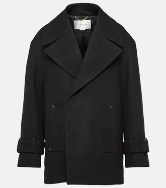 Victoria Beckham Cappotto caban in misto lana