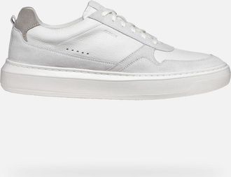 Geox Deiven Man Off White/white, Size: 42