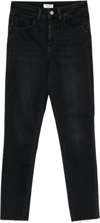 Liu Jo High-rise Skinny Jeans - Dames - Slim Fit Jeans - Zwart - W32 - Katoen - Jeans