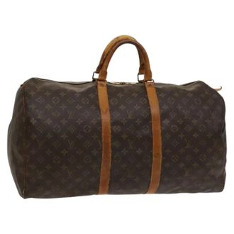 Louis Vuitton Pre-owned Weekend Bags, female, Brown, Size: ONE SIZE Pre-owned Boston Bag
