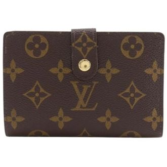 Louis Vuitton Pre-owned Wallets, female, Brown, Size: ONE SIZE Pre-owned Portefeuille Viennois Monogram Wallet