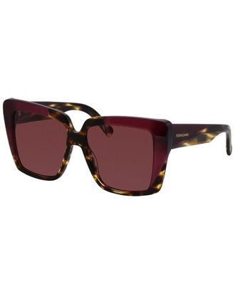 Ferragamo Womens Sf 1060Sn 55Mm Sunglasses