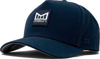 Melin Odysea Stacked Hydro Performance Snapback Hat in Navy at Nordstrom, Size X-Large