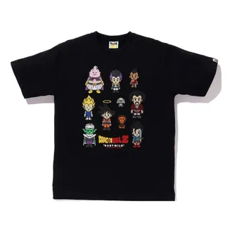 A Bathing Ape Dragon Ball Z Baby Milo T-Shirt Black 2I23-110-916-BLK