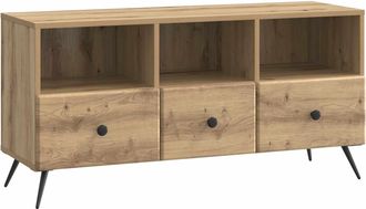 vidaXL Mueble De Tv 102 X 34,5 X 50 Cm Roble Artisan Vidaxl